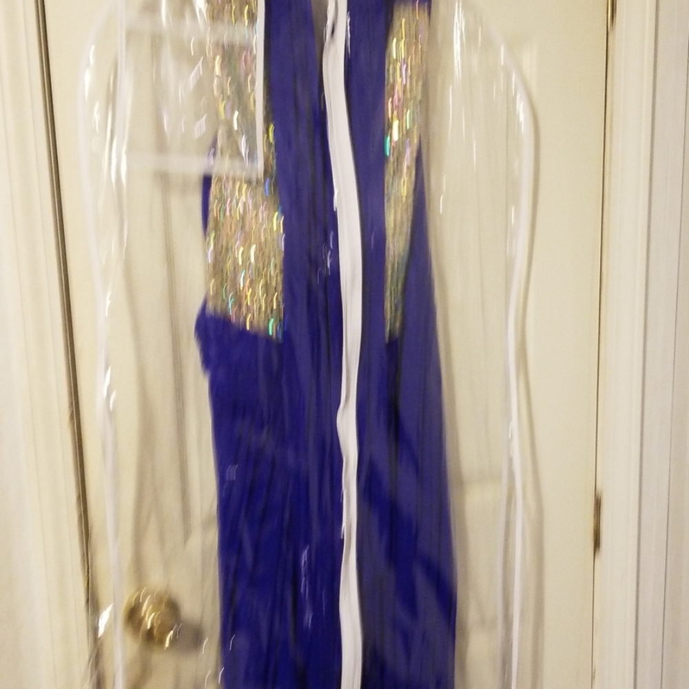 💙Siveny's Closet Royal Blue Formal/ Prom Dress-Size 20/💙 - Picture 8 of 8